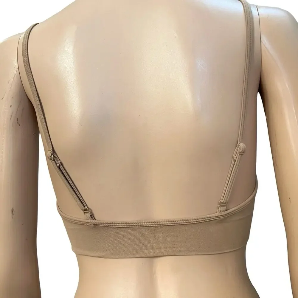 Skims Soft Smoothing Bralette XS Dark Nude Pullover Unpadded Stretchy Wireless - Picture 3 of 5
